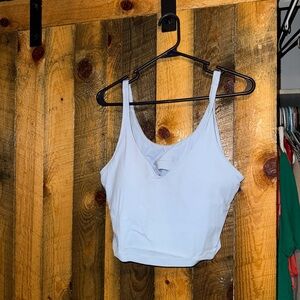 lululemon athletica Light Blue Crop Top